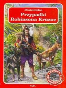Okładka książki Przypadki Robinsona Crusoe SARA