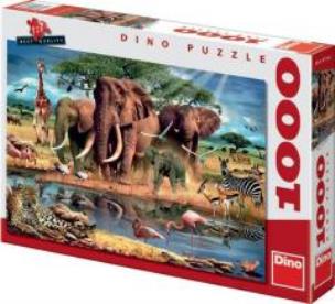 Opakowanie Puzzle 1000 Afryka DINO
