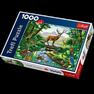 Opakowanie Puzzle 1000 Leśna harmonia TREFL