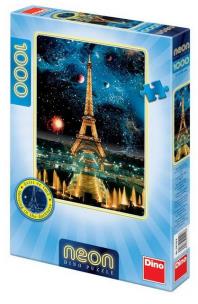 Opakowanie Puzzle 1000 Starline Wieża Eiffla Neon DINO