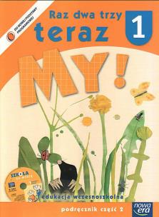 Okładka książki Raz dwa trzy Teraz My 1 Podr cz.2 CD Gratis NE