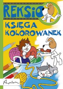 Okładka książki Reksio. Księga kolorowanek
