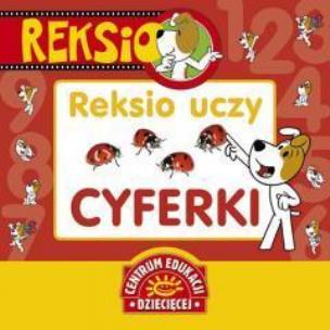 Okładka książki Reksio uczy. Cyferki