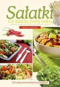 Okładka książki Sałatki na każdą porę roku Olimp Media
