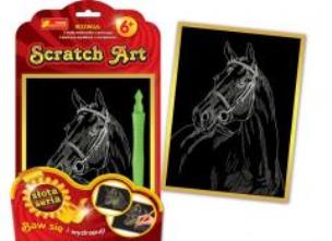 Opakowanie Scratch Art. Złota seria - Koń