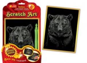 Opakowanie Scratch Art. Złota seria - Niedźwiedź