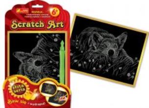 Opakowanie Scratch Art. Złota seria - Pies w kwiatach
