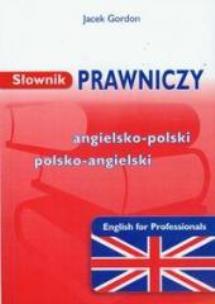 Okładka książki Słownik prawniczy ang-pol-ang  KRAM
