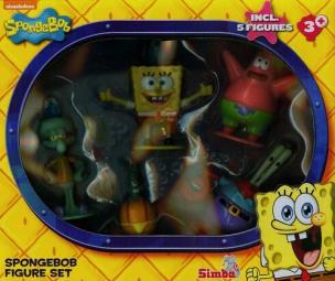 Okładka książki Sponge Bob Zestaw 5-ciu figurek