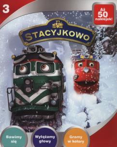 Okładka książki Stacyjkowo nr 3 + 50 naklejek