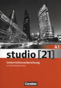 Okładka książki studio 21 A1Unterrichtsvorbereitung mit Arbeitsblattgenerator + CD