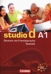 Okładka książki studio d A1 Testheft + CD