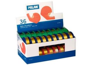 Opakowanie Taśma samoprzylepna z dyspenserem (36szt) MILAN