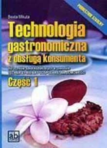 Okładka książki Technologia gastronomiczna z obsługą 1 FORMAT-AB