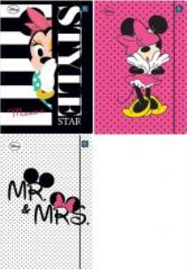Opakowanie Teczka z gumką A4+ LUX UV Minnie Adult (10szt)