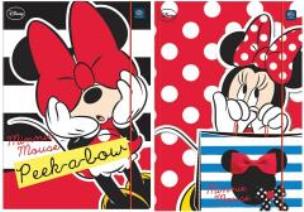 Opakowanie Teczka z gumką A4+ LUX UV Myszka Minnie (10szt)