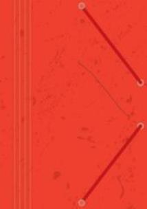 Opakowanie Teczka z gumką A4 z preszpanu czerwona (10szt)