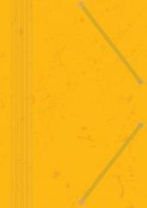 Opakowanie Teczka z gumką A4 z preszpanu żółta (10szt)