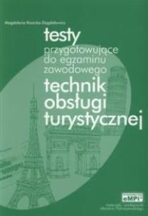 Okładka książki Testy przyg. do egz. zaw. tech. obsł. turystycznej