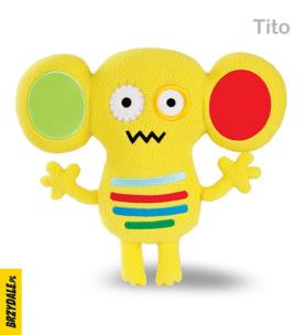 Opakowanie Tito maskotka Brzydale