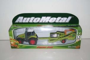 Zdjęcie produktu Traktor z maszyna rolniczą  - Auto Metal