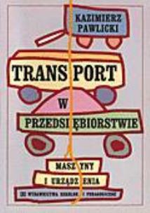 Okładka książki Transport w przedsiębiorstwie  Pawlicki K.   WSiP