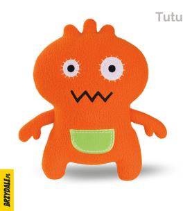 Opakowanie Tutu maskotka Brzydale