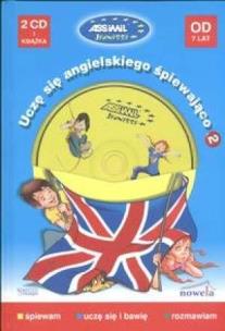Okładka książki Uczę się angielskiego śpiewająco od 7 lat NOWELA