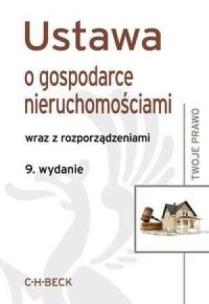 Okładka książki Ustawa o gospodarce nieruchomościami wyd.9 Twoje..