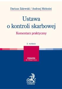 Okładka książki Ustawa o kontroli skarbowej Komentarz praktyczny