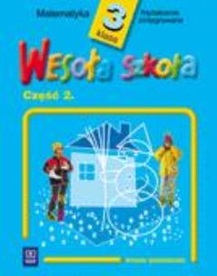 Okładka książki Wesoła szkoła 3/2 matem. WSIP w.2009