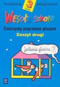 Okładka książki Wesoła szkoła 3/2 z. pisanie WSIP
