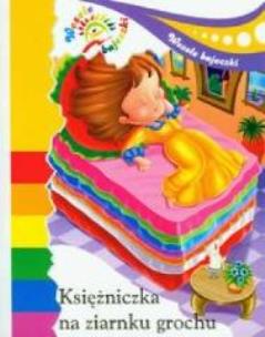 Okładka książki Wesołe bajeczki - Księżniczka na ziarnku grochu