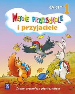 Okładka książki Wesołe przedszkole i przyjaciele cz.1 KP WSIP