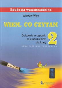 Okładka książki Wiem co czytam. Ćwiczenia w czytaniu SP 2 ŻAK
