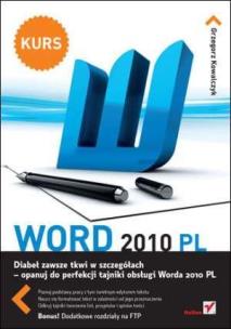 Okładka książki Word 2010 PL. Kurs