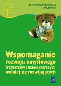 Okładka książki Wspomaganie rozwoju umysłowego 3 - latków...WSiP