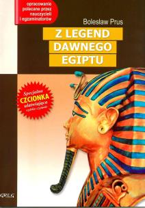 Okładka książki Z legend dawnego Egiptu z oprac. GREG