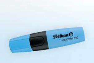 Opakowanie Zakreślacz 490 niebieski (10szt)