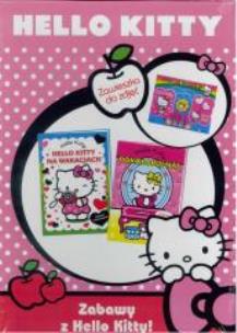Okładka książki Zestaw Hello Kitty + zawieszka do zdjęć