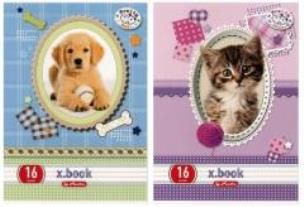 Opakowanie Zeszyt A5/16K kratka Pretty Pets (10szt)