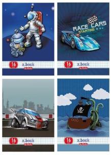 Opakowanie Zeszyt A5/32K kratka chłopięcy (10szt)