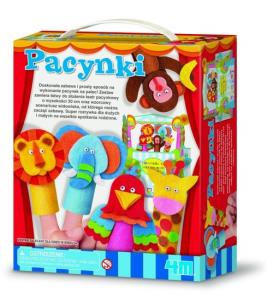 Okładka książki Zrób to sam - Pacynki 4M