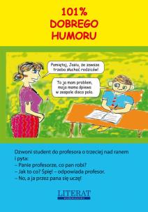Okładka książki 101% dobrego humoru