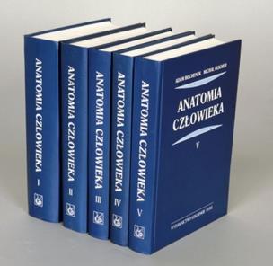 Okładka książki Anatomia człowieka Tom 1-5