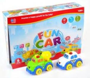 Opakowanie Auto ciężarowe plastikowe 16cm