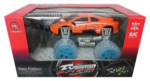 Opakowanie Auto terenowe na pilota 4 kanałowe ze światłem skala 1:18