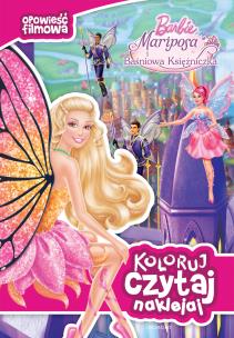 Okładka książki Barbie Mariposa i Baśniowa Księżniczka