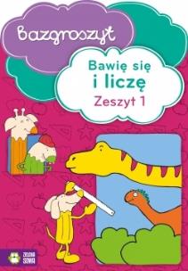 Okładka książki Bazgroszyt - Bawię się i liczę cz.1