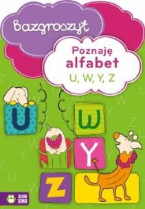 Okładka książki Bazgroszyt - Poznaję alfabet U, W, Y, Z